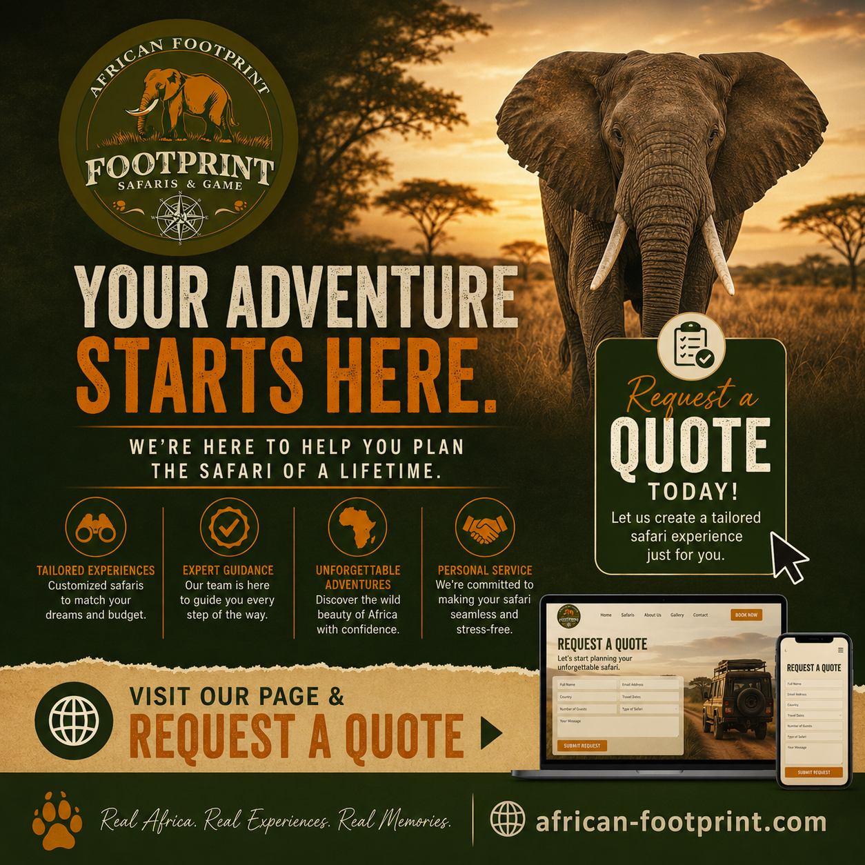African Footprint Add 6