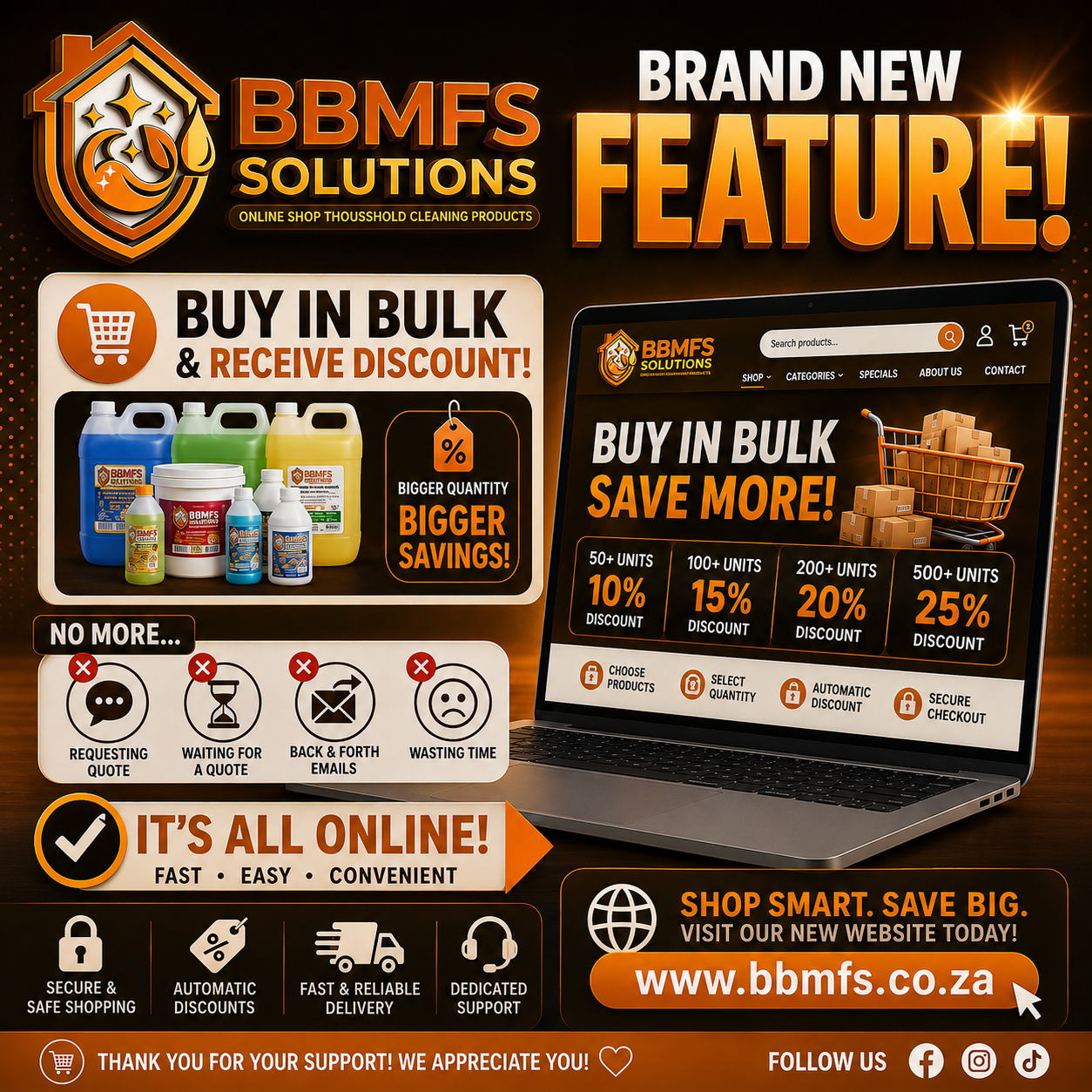 BBMFS Solutions Brand new Features