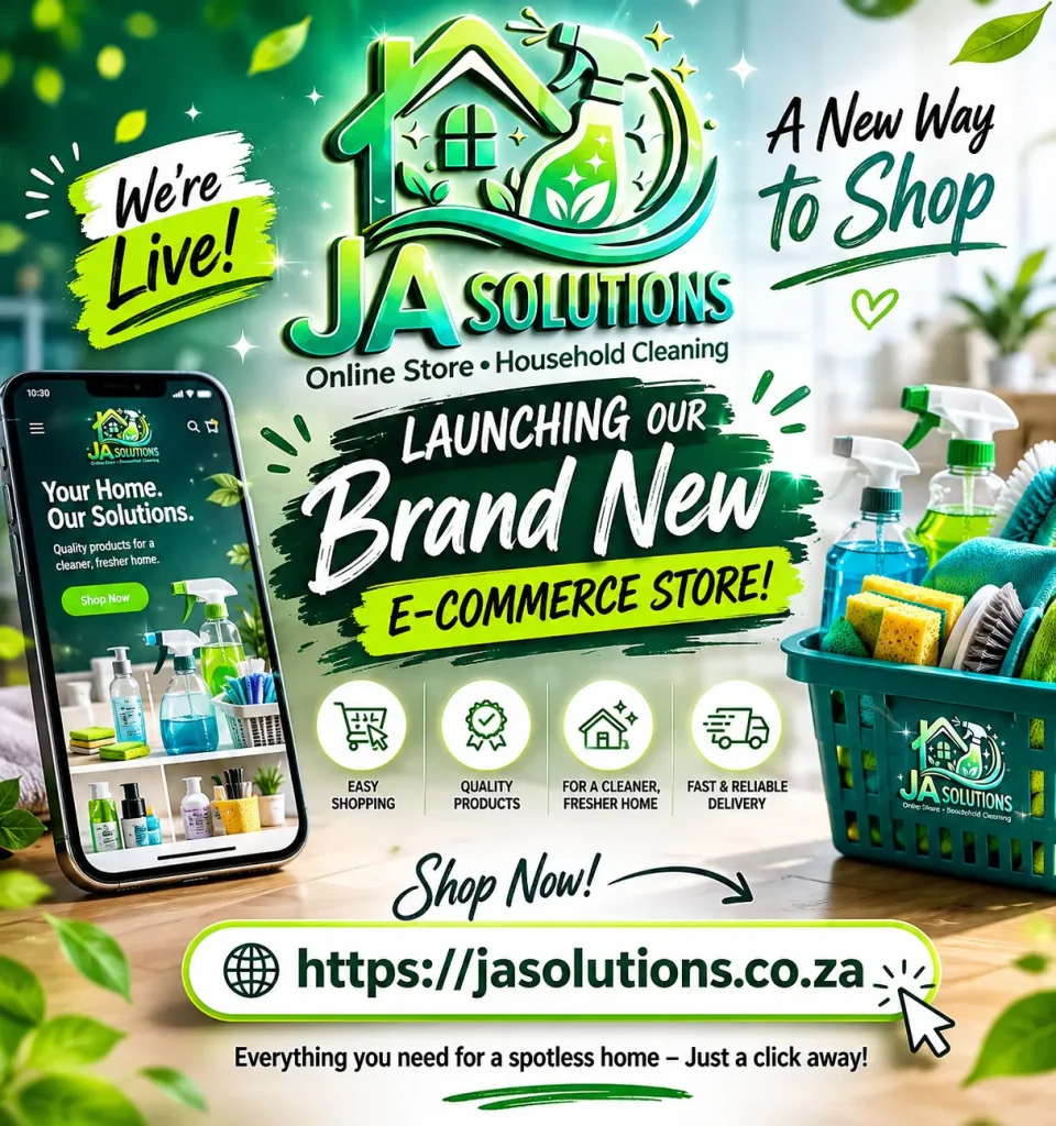Facebook social media design for JA Solutions Add 6