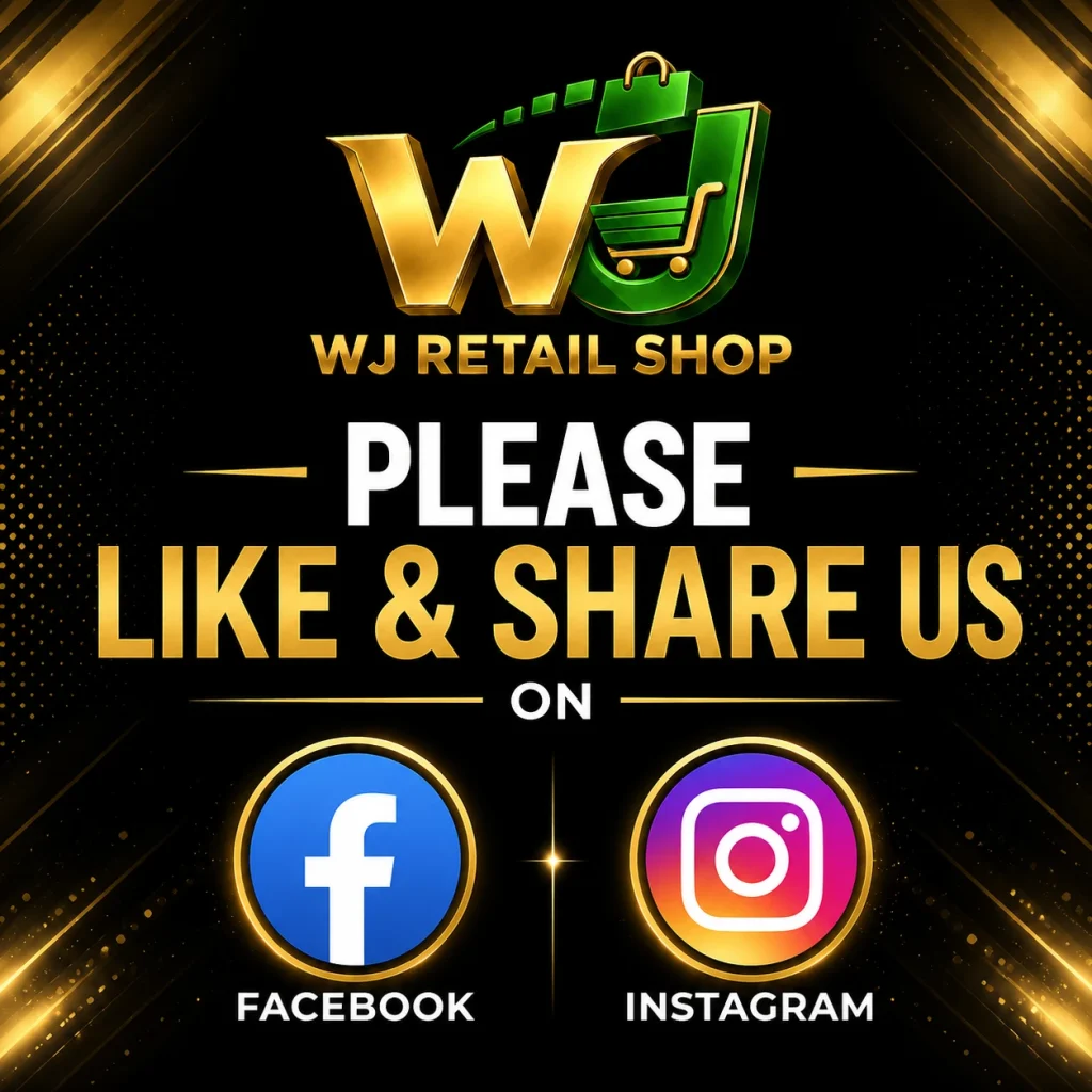Facebook social media design for WJ Retail Shop Ad 1